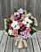 Букет цветов из: Альстромерии, Гвоздики, Розы и Хризантемы в Балаково