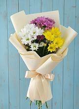 Букет цветов из:  Хризантемы в Балаково