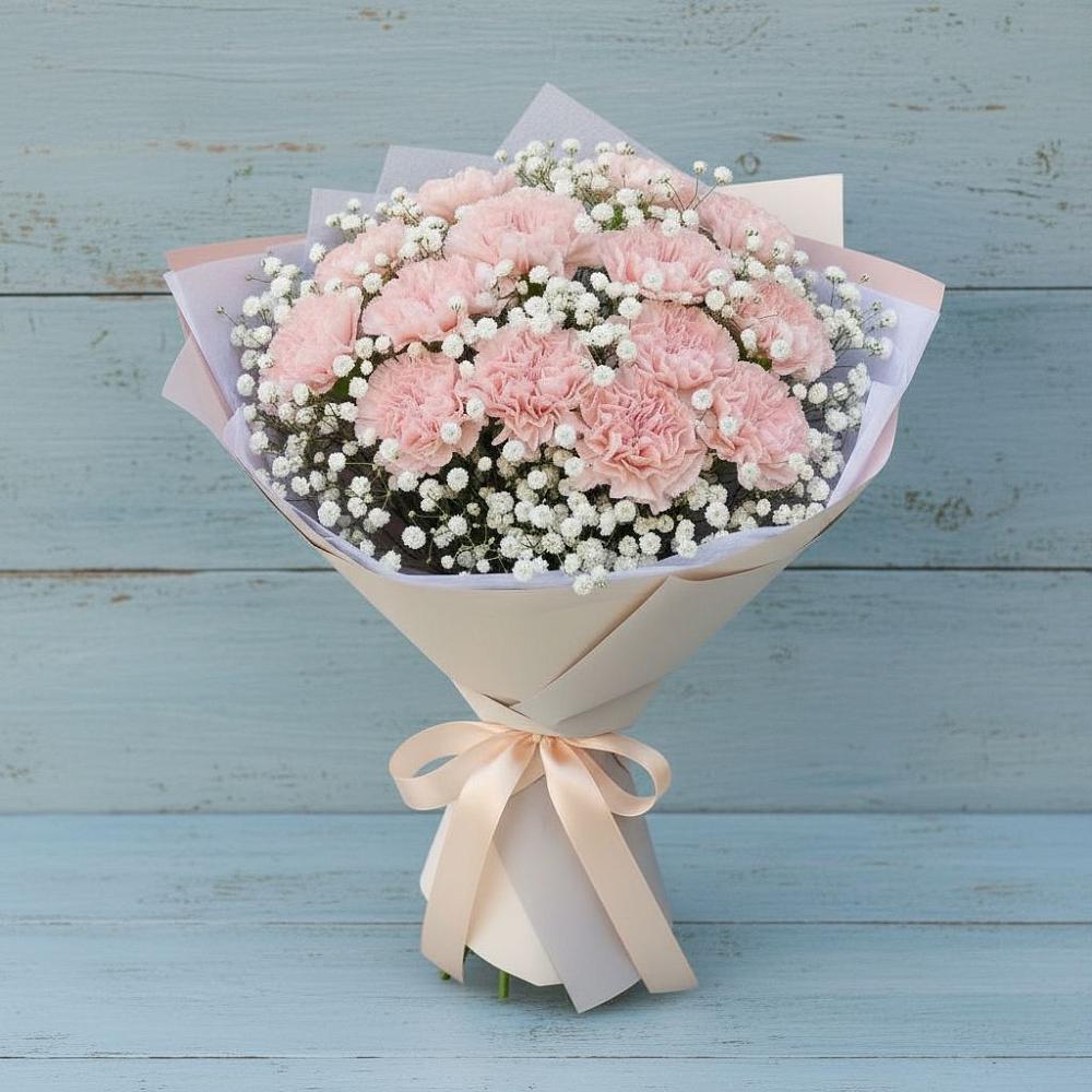 Букет цветов из: Гвоздики в Балаково