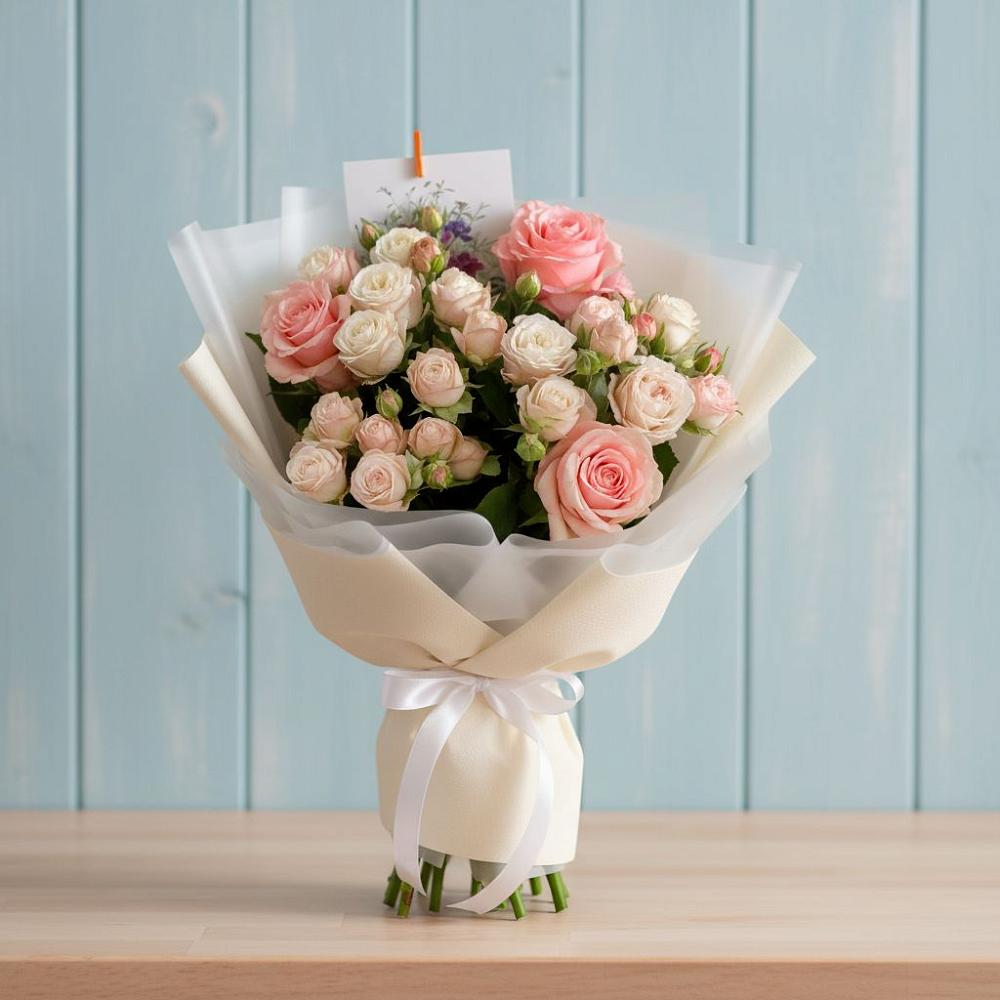 Букет цветов из: Розы в Балаково