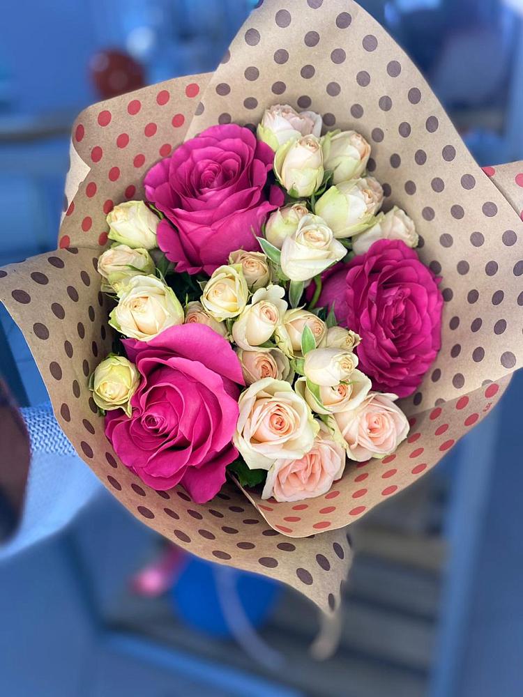 Букет цветов из: Розы в Балаково