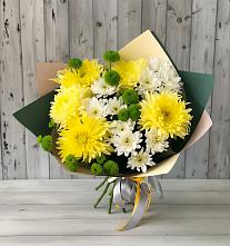 Букет цветов из:  Хризантемы в Балаково