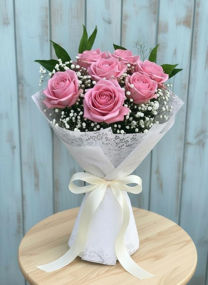 Букет цветов из: Розы в Балаково