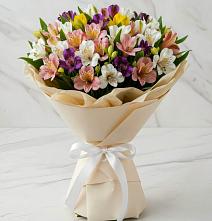 Букет цветов из:  Альстромерии в Балаково