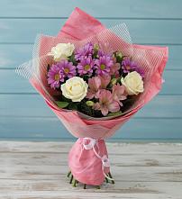 Букет цветов из:  Герберы в Балаково