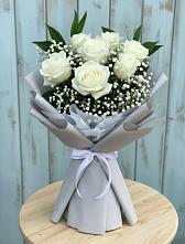 Букет цветов из:  Розы в Балаково