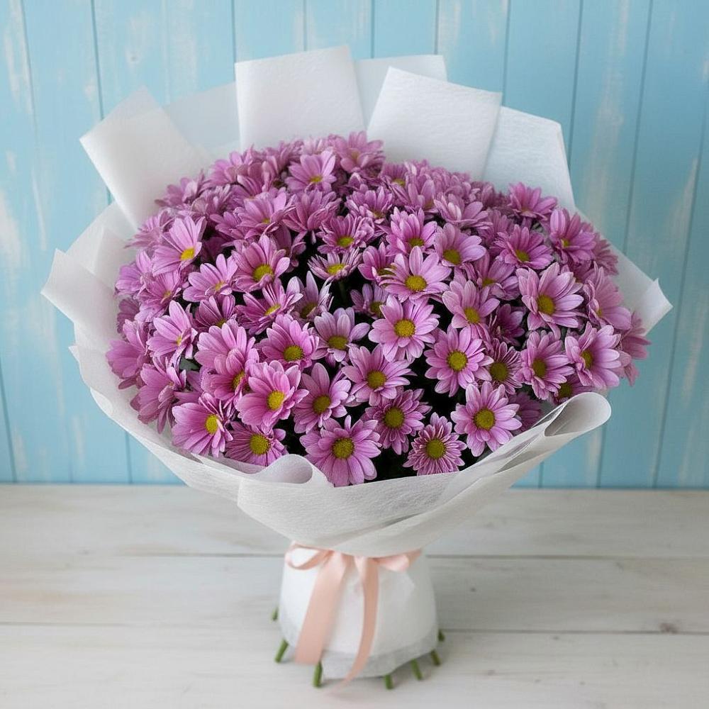 Букет цветов из: Хризантемы в Балаково