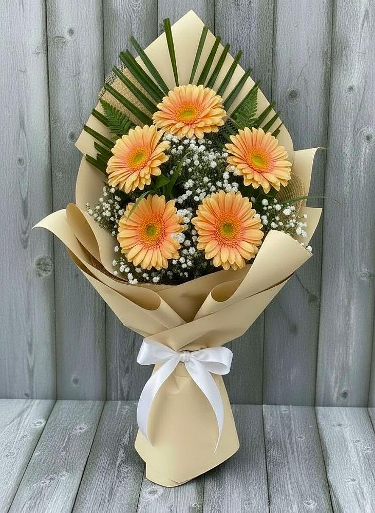 Букет цветов из: Герберы в Балаково
