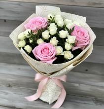 Букет цветов из:  Розы в Балаково