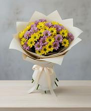 Букет цветов из:  Хризантемы в Балаково