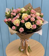 Букет цветов из:  Розы в Балаково