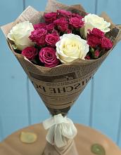 Букет цветов из:  Розы в Балаково