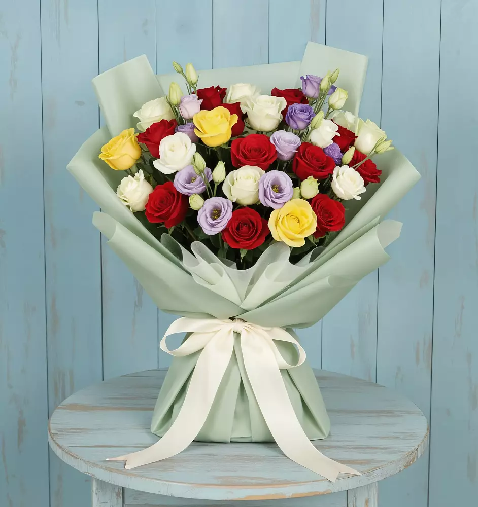 Букет цветов из: Розы в Балаково