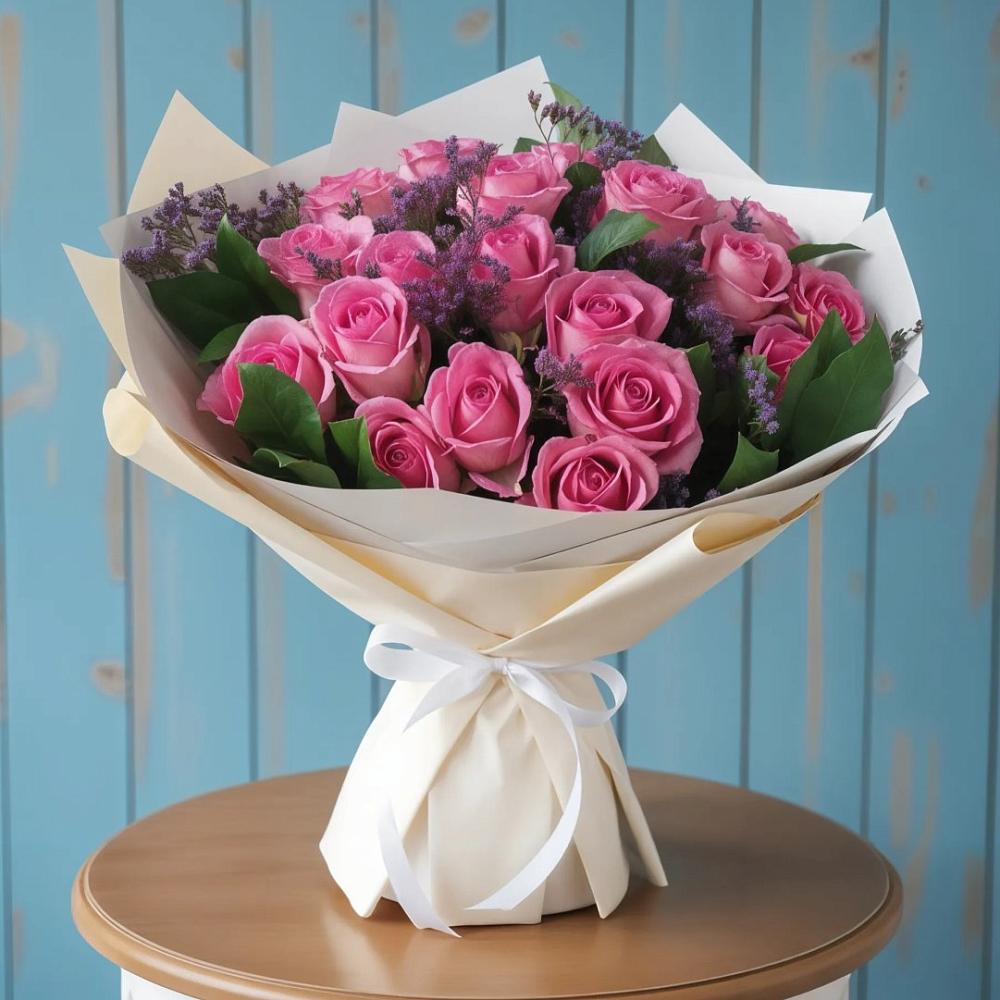 Букет цветов из: Розы в Балаково