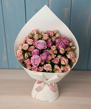 Букет цветов из:  Розы в Балаково