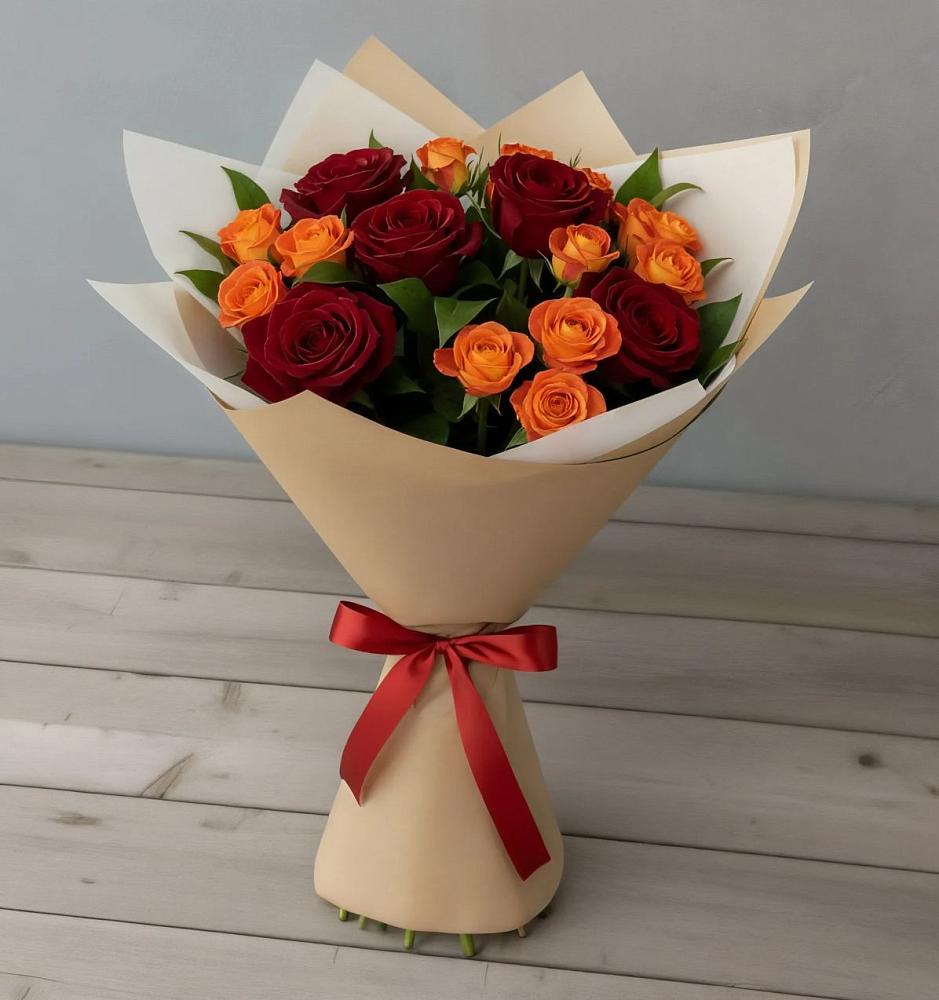 Букет Любовь и восторг в Балаково